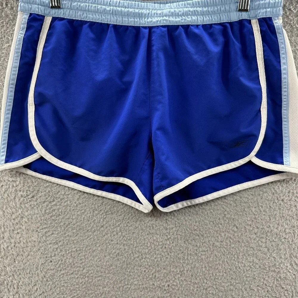 Reebok Shorts Women's‎ 8 Blue Running Shorts Size 8